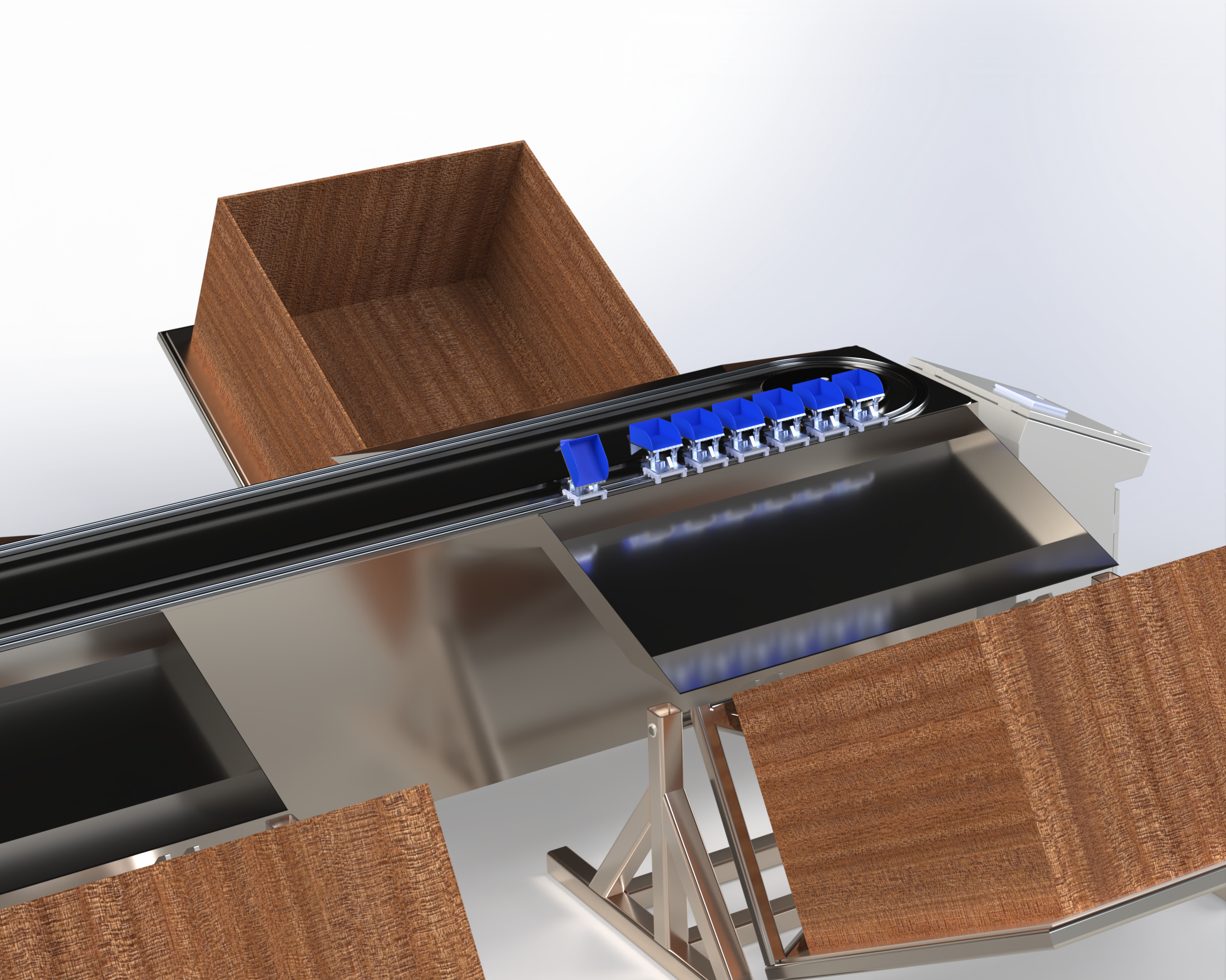 Tilting Tray Detail